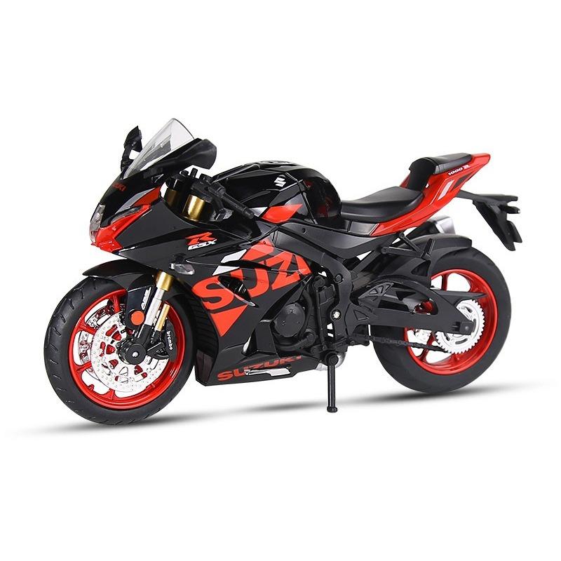 1/12 Suzuki GSX1000R Motorcycle Model Alloy Die Cast Motorcycle Ornaments Boys Toy Birthday Gift