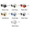 Round Sunglasses Man Woman Brand Designer Vintage Sun Glasses Classic Eyewear For Driving Metal Steampunk Retro