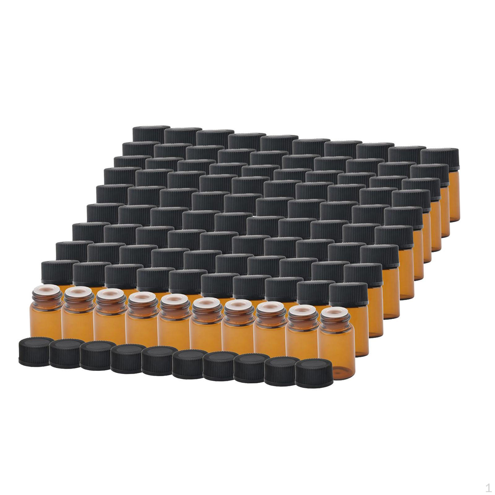 

100 шт. Мини-стеклянные флаконы для парфюмерии, многоразовые подарки на день рождения, размер образца