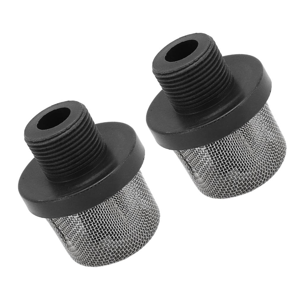 2 Pcs Multifunctional Inlet Filter Efficient Suction Strainer Durable Strainer Filter Industrial