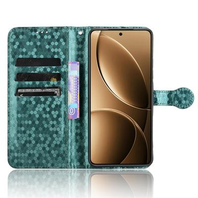 Für Xiaomi Poco F7 Ultra 5G/Poco F7 Pro 5G/Redmi K80 5G/K80 Pro 5G Brieftaschenhülle Punktmuster Prägung PU Leder Handyhülle