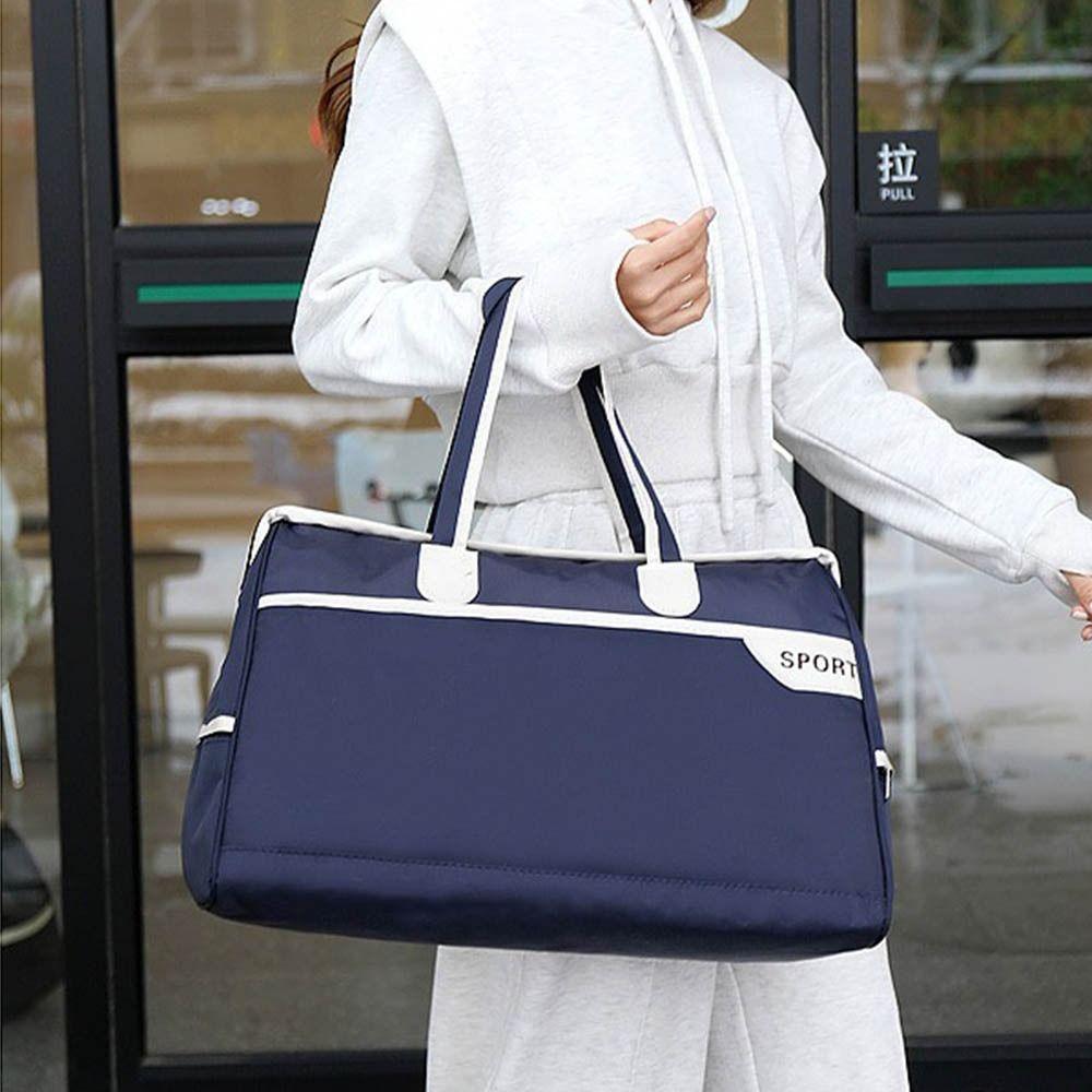 Large Capacity Sports Fitness Handbag Waterproof Gym Bag Fashion Travel Luggage Bag  Yoga