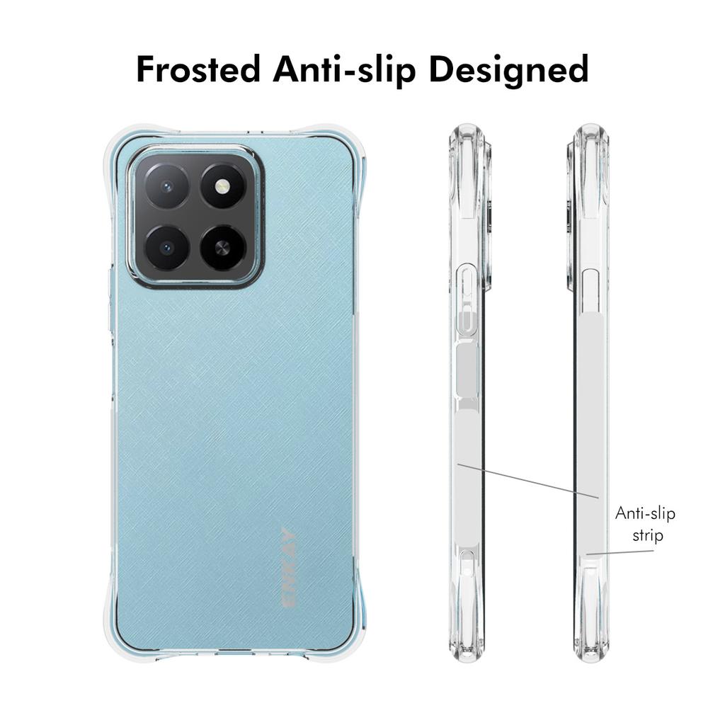 For Honor X5b Plus/Honor X5b Clear Phone Case ENKAY HAT PRINCE Shockproof Anti-Slip TPU Cover