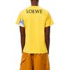 LOEWE T-Shirts Unisex Yellow Crew Neck Moderate Straight Fit S848Y2-2X03