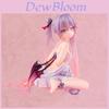 Charming Pink Sitting Eve Beautiful Girl Figurine Pvc Anime Model Desk Decoration