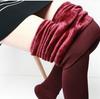 Women Thick Cashmere Wool Leggings Windproof And Cold Lasting Warmth Pants