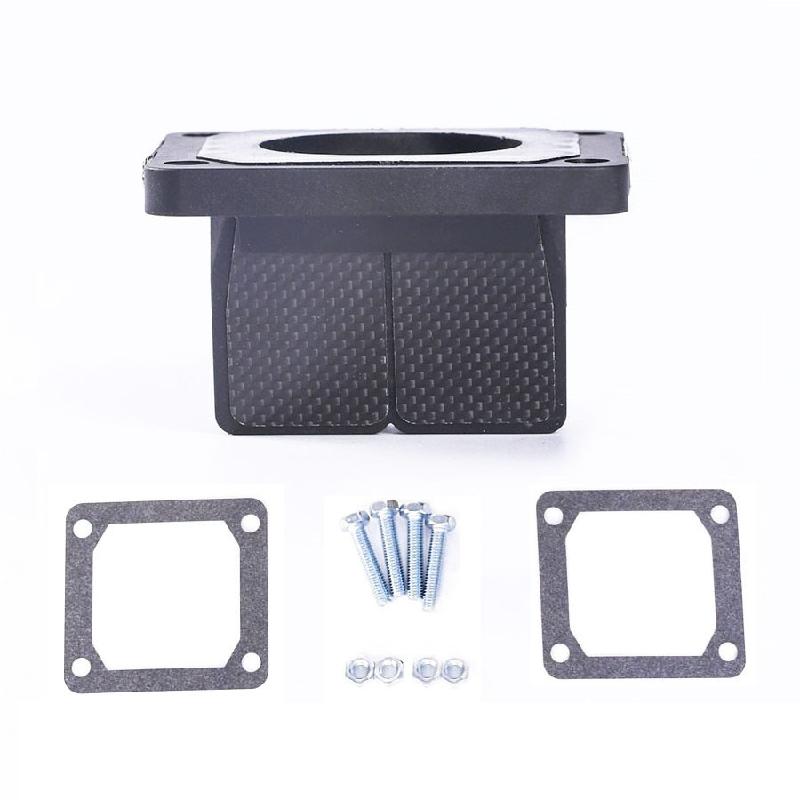 Cheap 1 Set Motorcycle Carbon Intake Reed Valve with Gasket Kit For ...