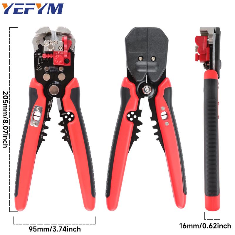 5-in-1 Multifunctional Automatic Wire Stripping Pliers YES-1R Crimping Cutting Splitting And Merging Wires Tools