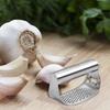 Stainless Steel Garlic Press Mincer Crusher Peeler Chopper with Bottle Opener Kitchen Gadget
