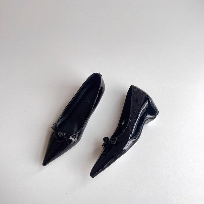 Fashion Spring summer new butterfly knot women's shoes elegant temperament sweet casual shallow mouth comfortable single shoe