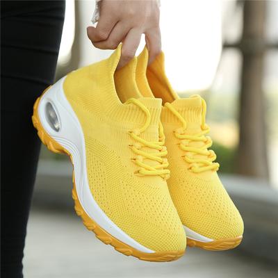 New Large Size Women's Shoes New Sports Shoes Rocking Shoes Casual Running Shoes Women's Flying Woven Socks Shoes