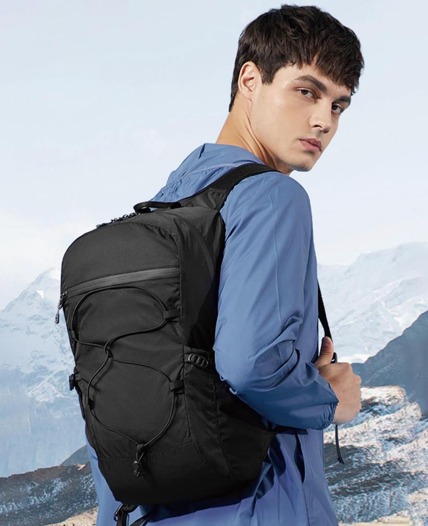 TRIWONDER Foldable for Outdoor Disaster Eco Large Pocketable Backpack Backpack, Lightweight, Compact, Waterproof, Activities, Mountaineering, Hiking,