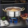 ZISIZ Food-Grade Stainless Steel Steamer