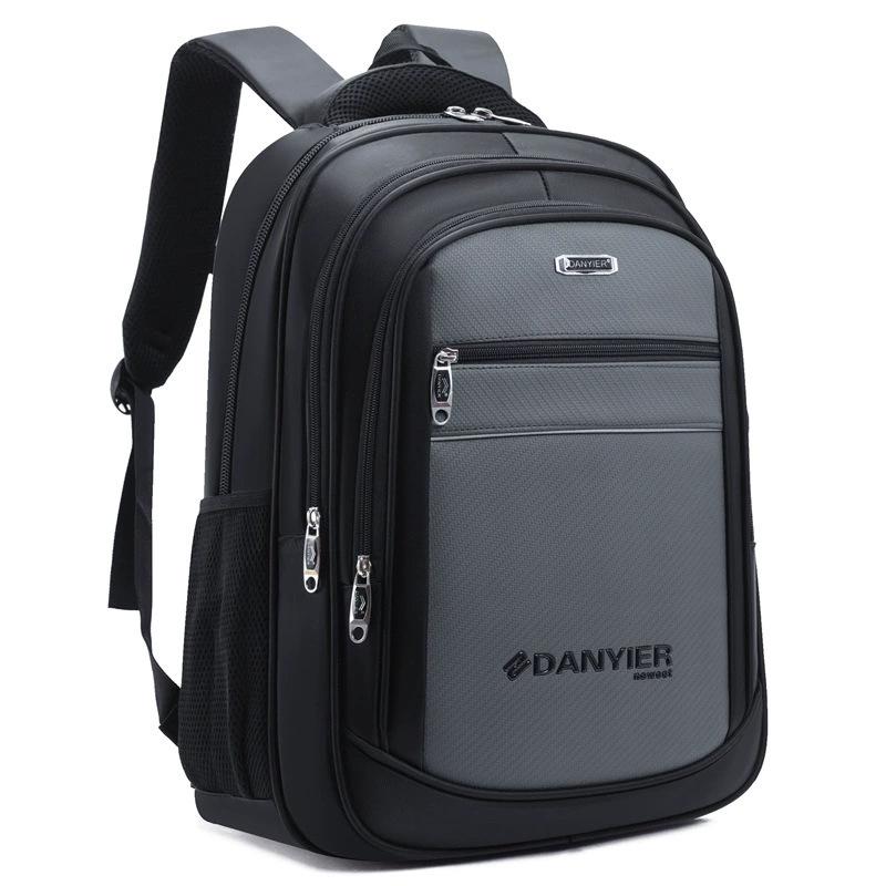 Lehký batoh pro muže, Business batoh na počítač, Velkokapacitní voděodolný batoh z oxfordské tkaniny