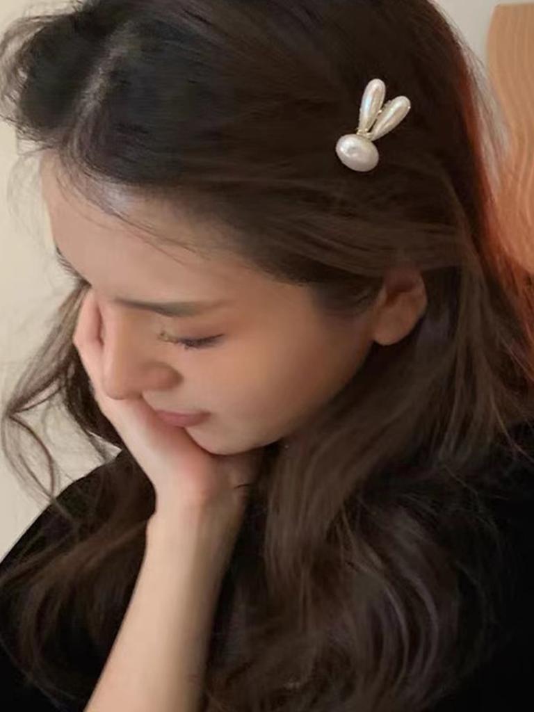 1Pcs Cute Bunny Hair Clips For Women Hair Accessories