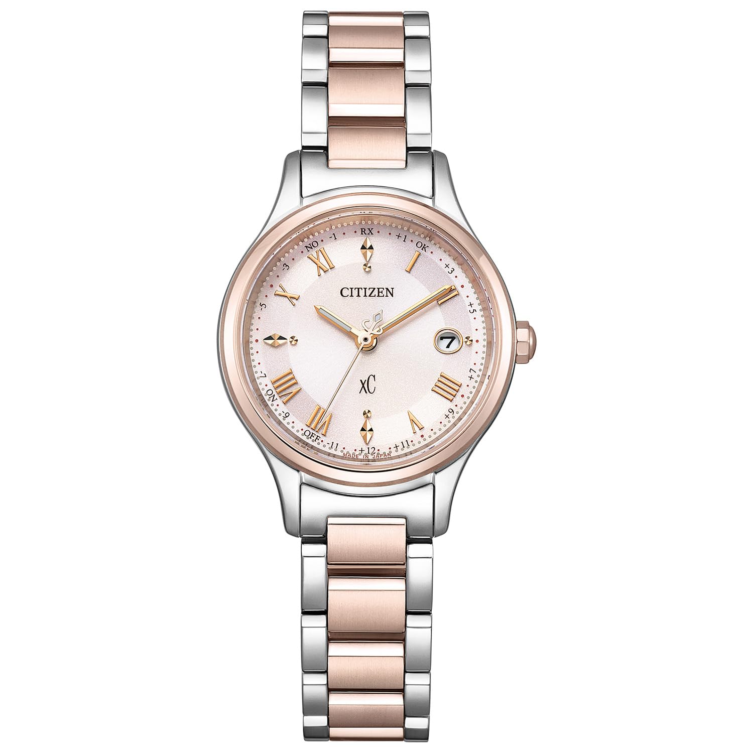 

Годинник Cross Sea Keiko Kitagawa Advertising Model Sakura Pink Waterproof Radio Controlled Watch Super Titanium Pink [Citizen] Eco-Drive ES9496-64W