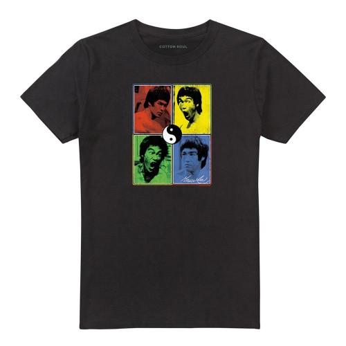 Bruce Lee Unisex Adult Enter Color Block T-Shirt