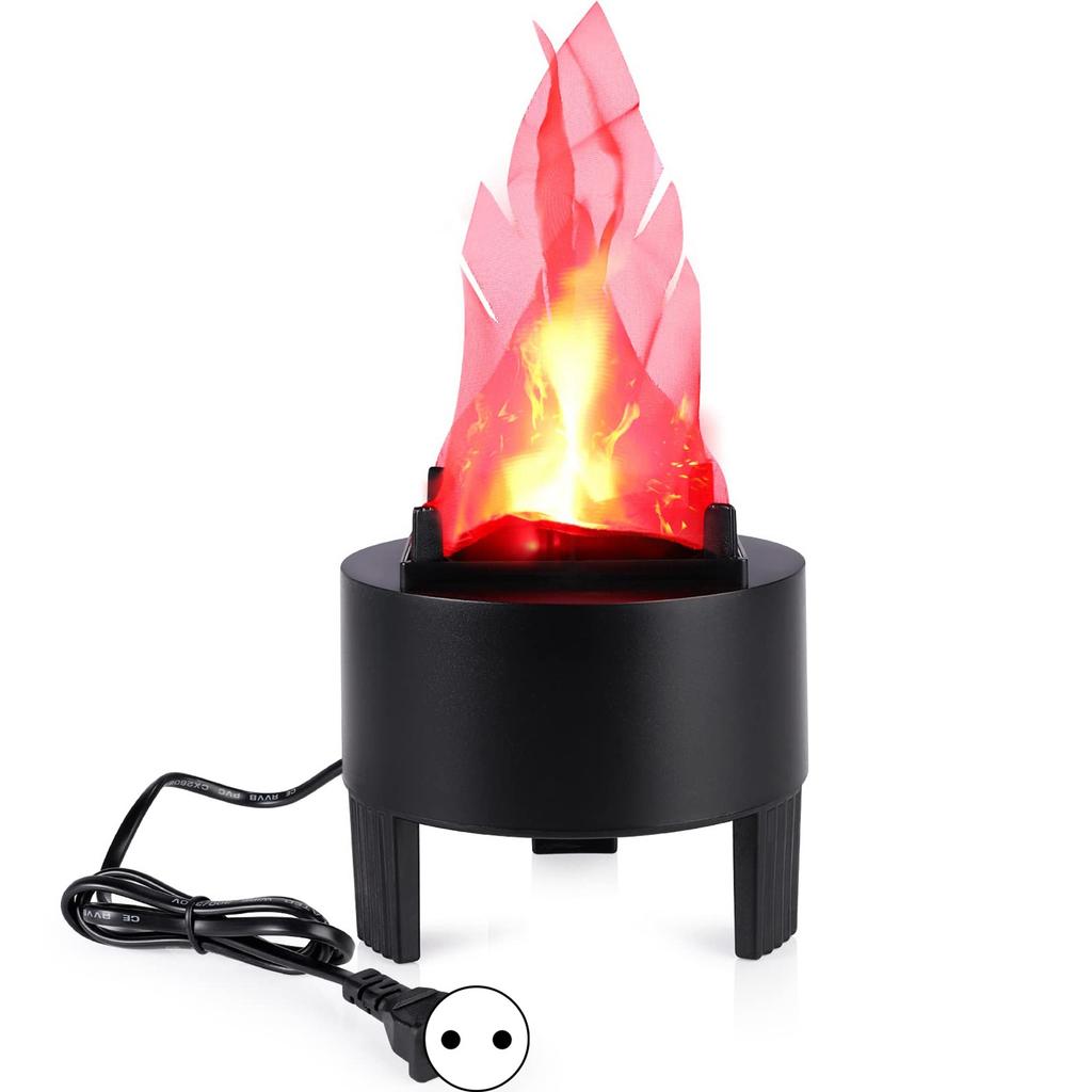 LED Flammenlicht 3D Dekorative Falsche Flammen-Effektlichter für Weihnachts-Halloween-Dekor