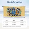 Raccoon Detectives Beach Towel Soft Microfiber Quick Dry Absorbent Quick Towels For Bath