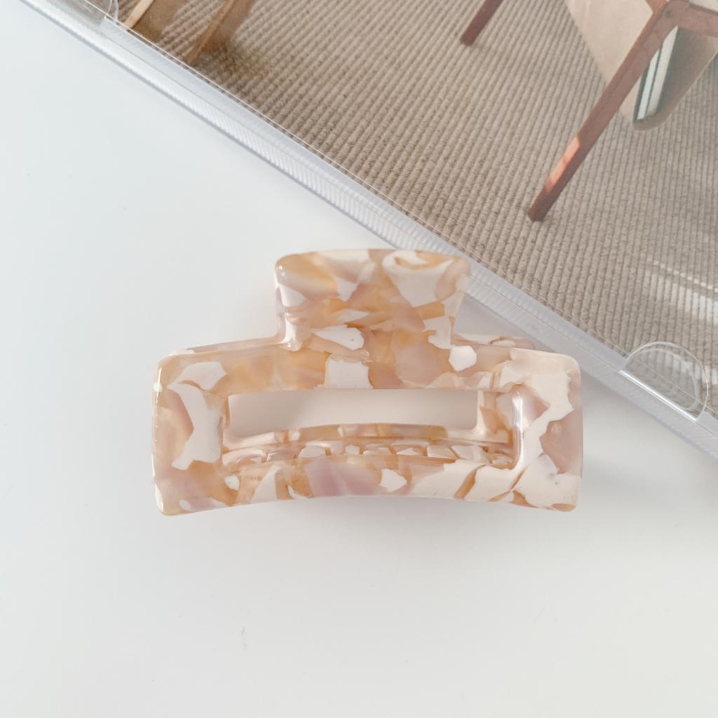 Vintage Haarspangen für Haare Frauen Acetat Krallenklemme Bunt Klein 4,5cm Haarspange Mädchen Haarklammer Haarspangen Haarschmuck