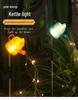 Solar Kettle Sprinkler Light: Creative Outdoor Lawn and Courtyard Decor