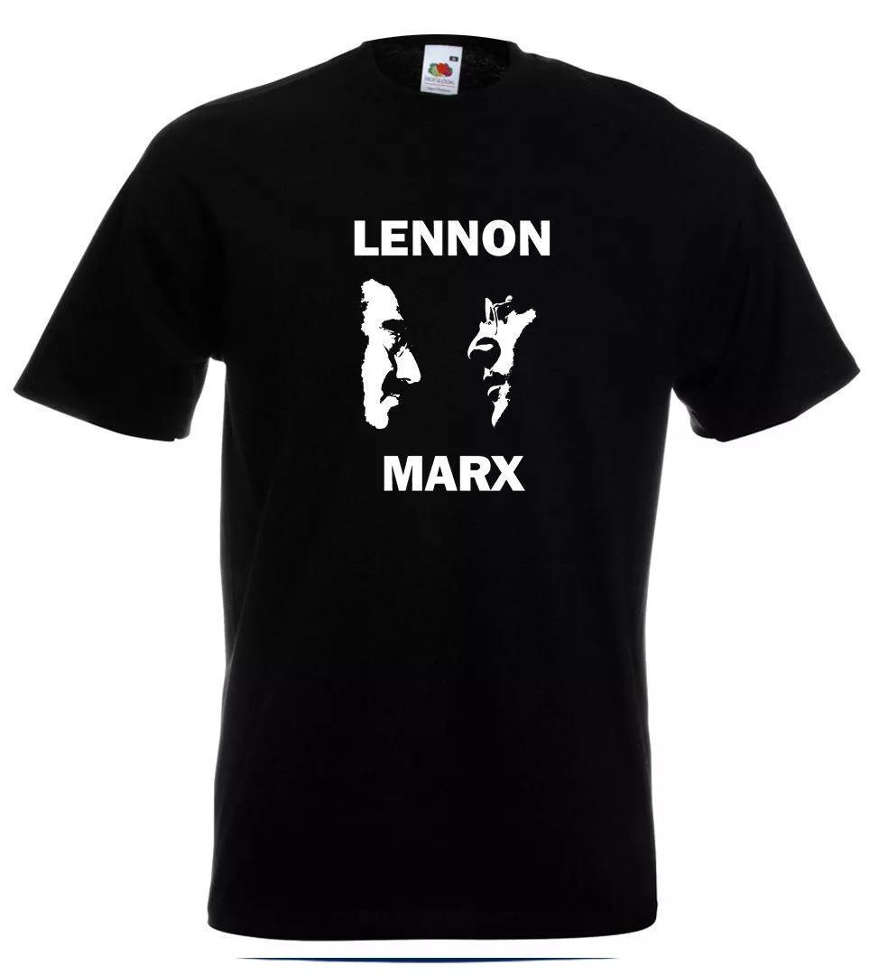 

Lennon Marx T Shirt John Lennon Groucho Marx Beatles Marx Brothers Lenin XL