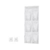 6 Grids Hanging Organizers Bathroom Storage Hanging Organizers With 6 Breathable Pockets For Towels And Toiletries top sale