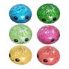 Glitter Dumpling Squeeze Toy Smiling Expression Steamed Bun Fidget Toy Stretchy Decompression Simulation Dough Ball Desk Toy