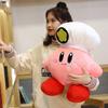 Big Size Chef Kirby Plushies Stuffed Anime Japanese Style Soft Plushies Cuddly Doll Birthday Gifts Girl Child