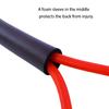 8-Shaped Tension Rope Rubber Resistance Band Exercise Elastic Band With Handles Boxing Tension Belt For Leg Thigh Home