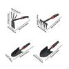 4x Garden Tool Set Hand Tools Versatile Handheld, Ergonomic Handle, Iron Gardening Tools,