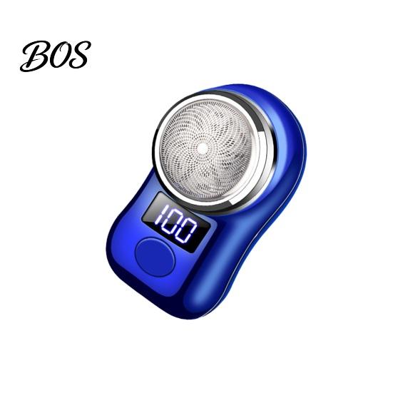Digital Display Shaver Mini Men Electric Shaver, LED Waterproof Wet And Dry Cordless Beard Pocket Size Razor, USB Rechargeable Trimmer Razor