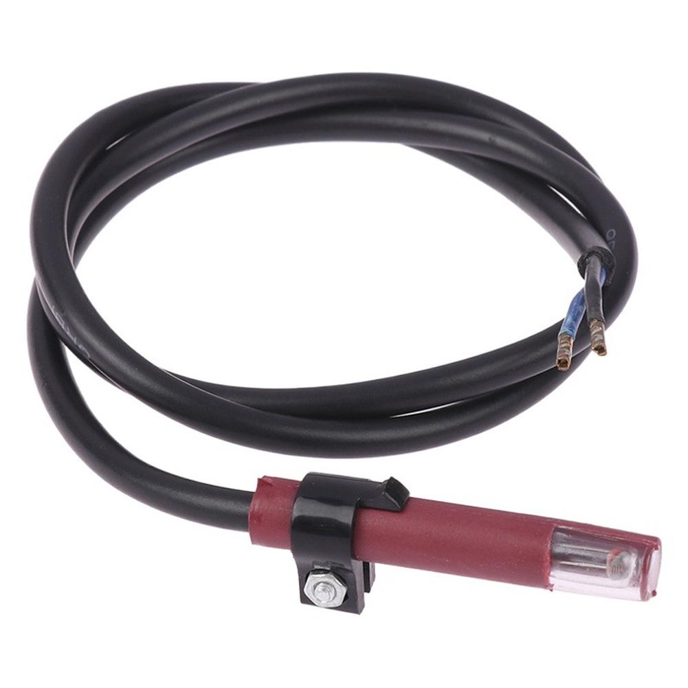 1pc QRB1 Flame Sensor Photocell Probe For Diesel Burner ABS Metal Light Detection Instruments Parts Accessories