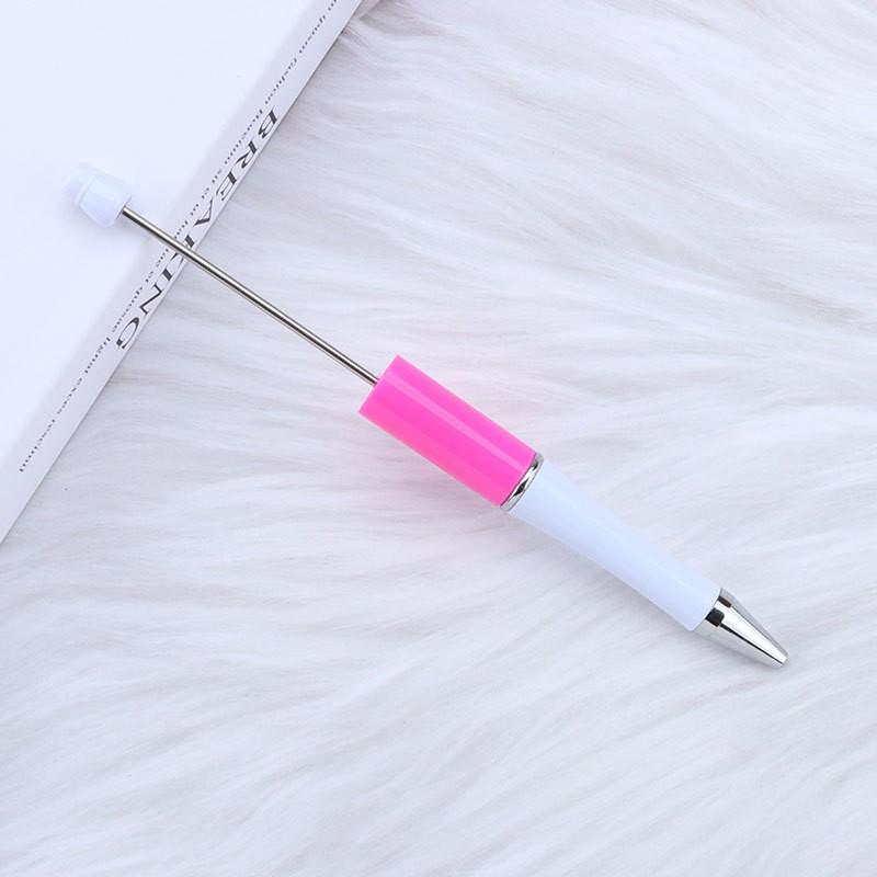 Creative UV Multi-Color Gradient Plastic Bead Pen - 130 Colors Available
