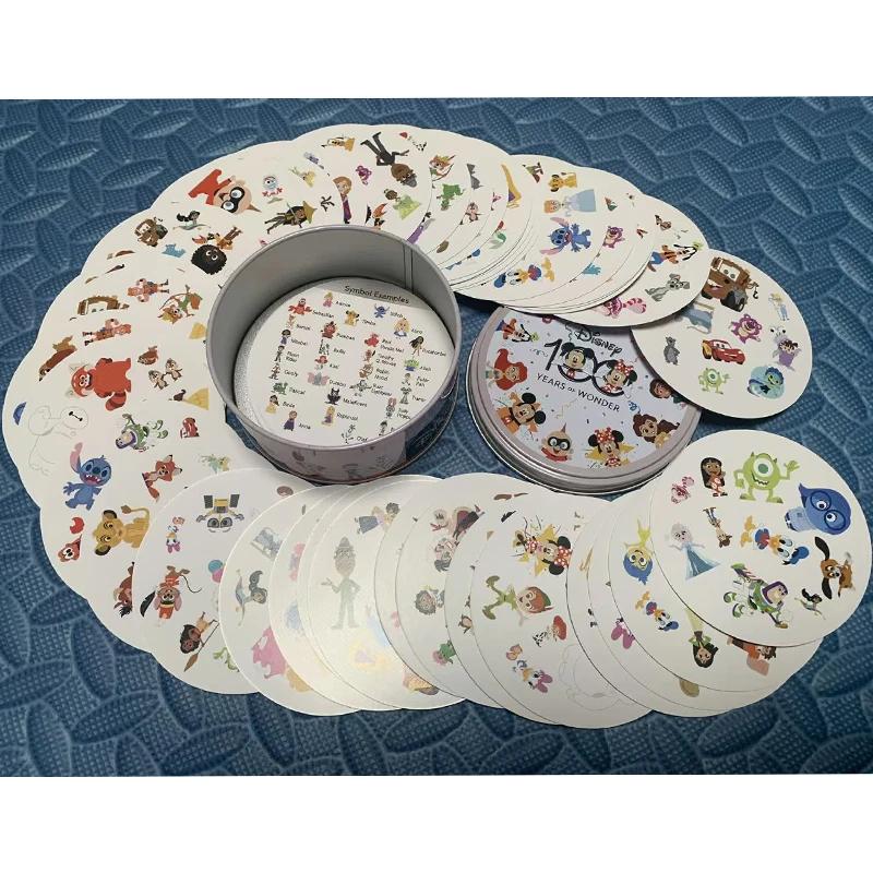 Frozen Card Board Game Princess Toys Iron Box Family Funny Party Holidays Camping Tool Sports Christmas Halloween Gifts