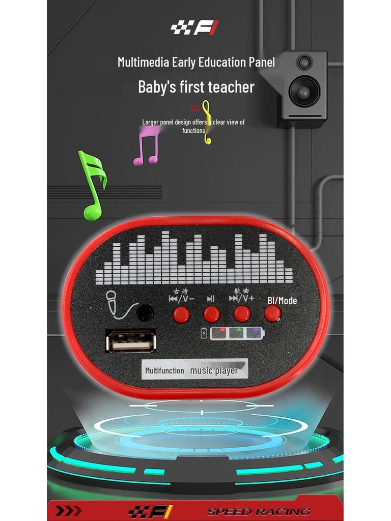 Go-Kart Elétrico Infantil: Passeio de Quatro Rodas para Crianças de 1 a 3 Anos