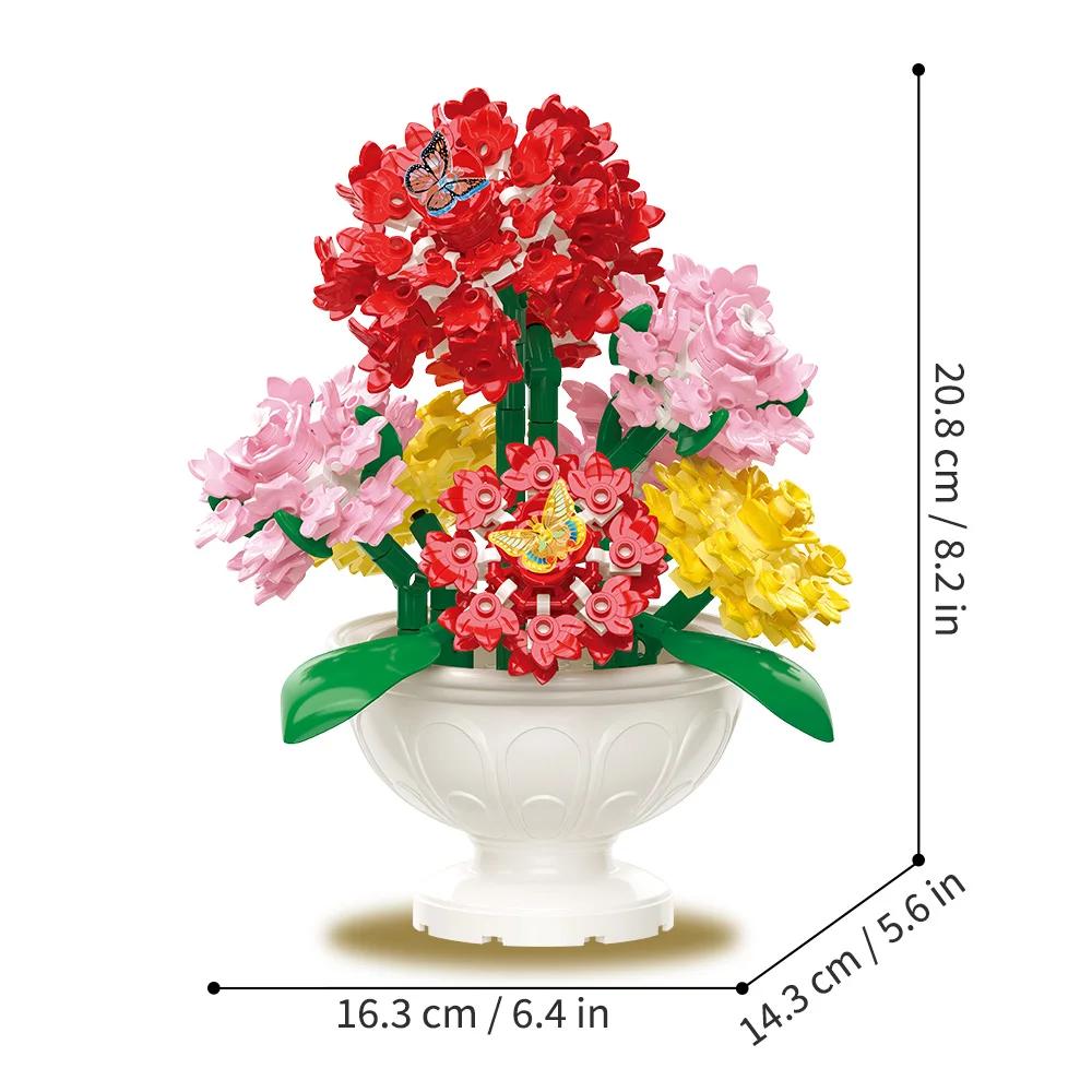 Idea Botanicals Superior-Grade Flower First-Class Arrangement Self-Assembly First-Class Assembly Superior-Grade Block Collection Kit - bagged