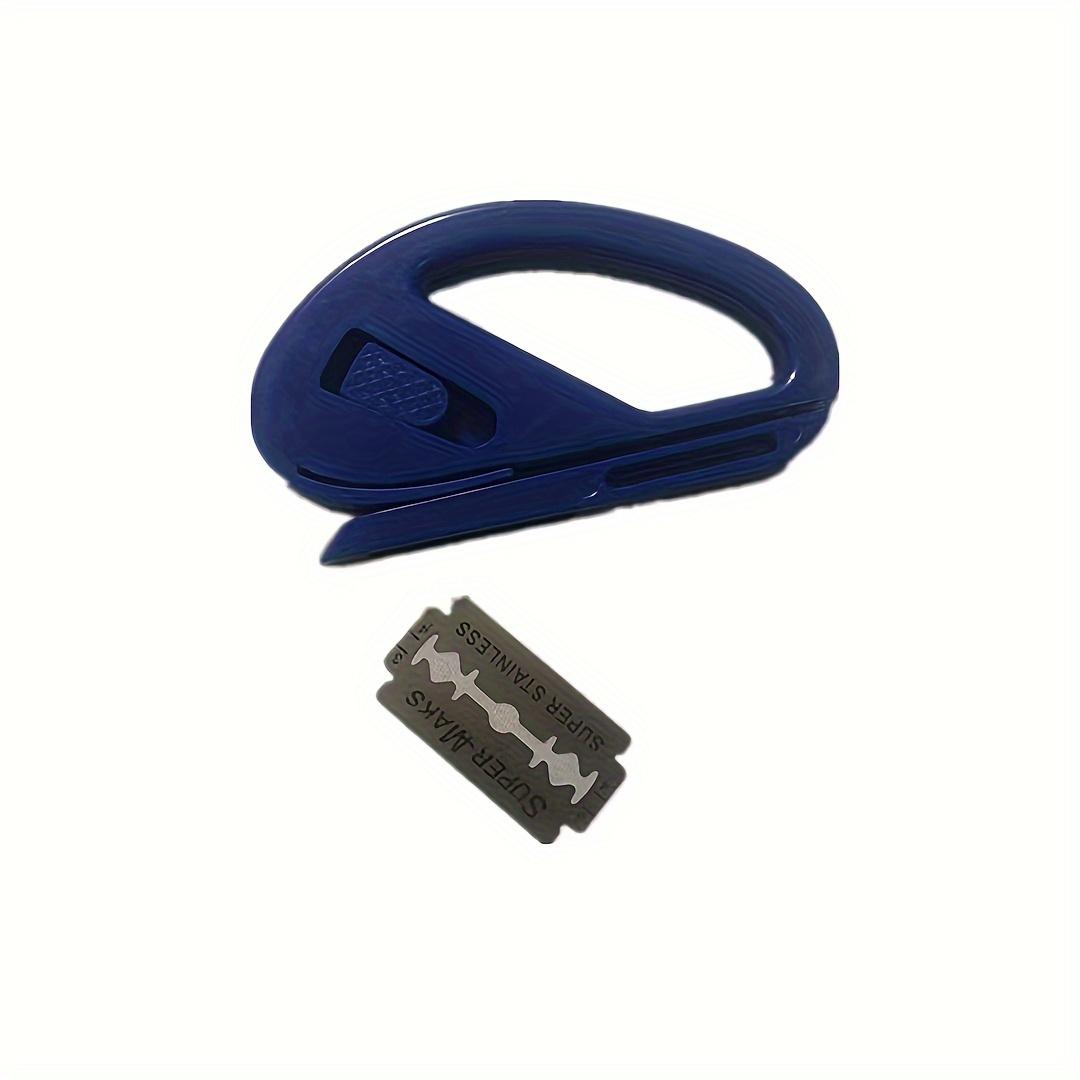 

1шт, Машина для резки упаковочной бумаги, Машина для резки раздвижной упаковочной бумаги, Нож для упаковки подарков синий