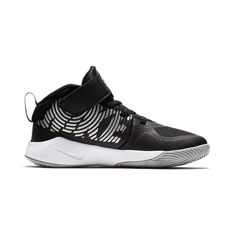 Nike Team Hustle D 9 Black Wolf Grey PS Sneakers AQ4225-001