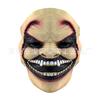 Halloween Bloody Half Face Zombie Mask Walking Dead Sharp Teeth Horror Costume Prop Haunted House