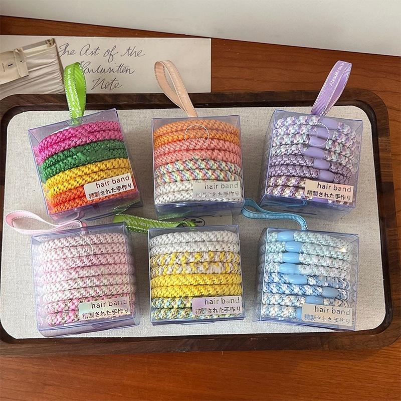 8/15Pcs Football Star'S Style Braided Hair Ties For Maintain Your Hairstyle During Exercise High Quality Female Hair Accessories