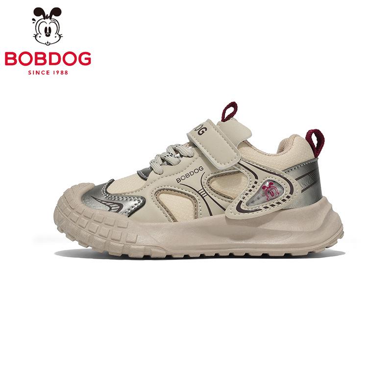 

Bobdog 2025 Kids Waterproof Leather Sneakers - Autumn/Winter Boys & Girls Casual Shoes Size 36