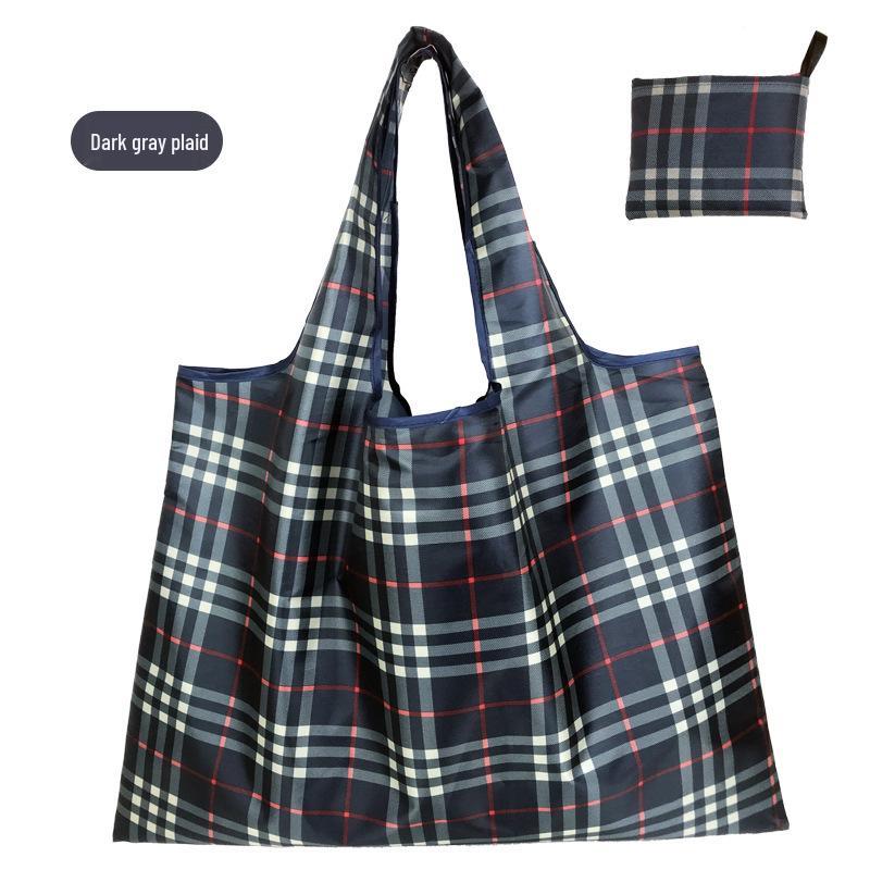 Eco-Friendly Large Capacity Folding Grocery Bag - Oxford Cloth