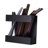 Multifunctional Storage Rack For Straws Cutlery 3 Section Cabinet Organizers With Drainage Design Kitchen Accessory