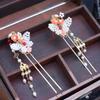 Tassel Hanfu Hair Stick Pearl Butterfly Hair Comb Classical Chinese Style Hairpin Set  Women
