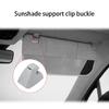 1 Pair Easy Installation Sun Visors Bracket Hook Clip Retainer Sun Visors Support Clip Holder Auto Accessories