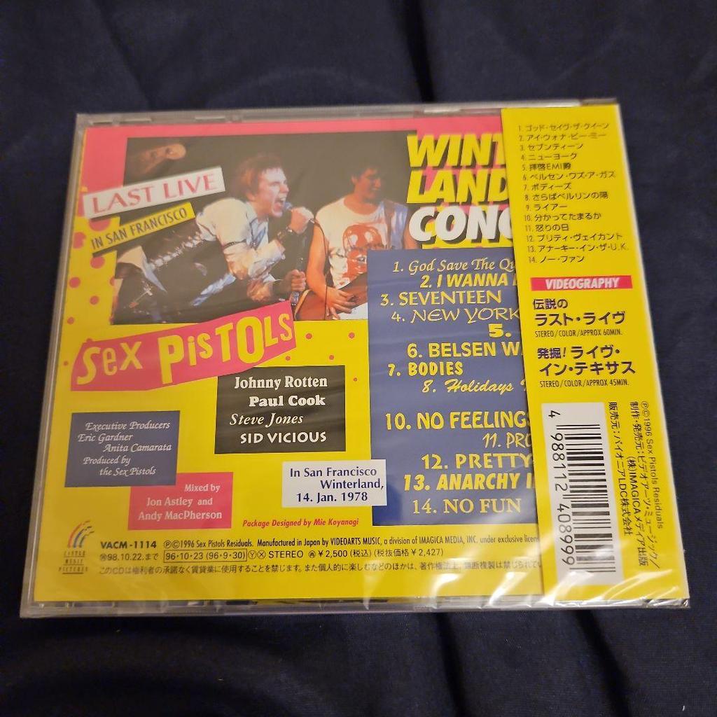 [USED] Sex Pistols/Legendary Last Live