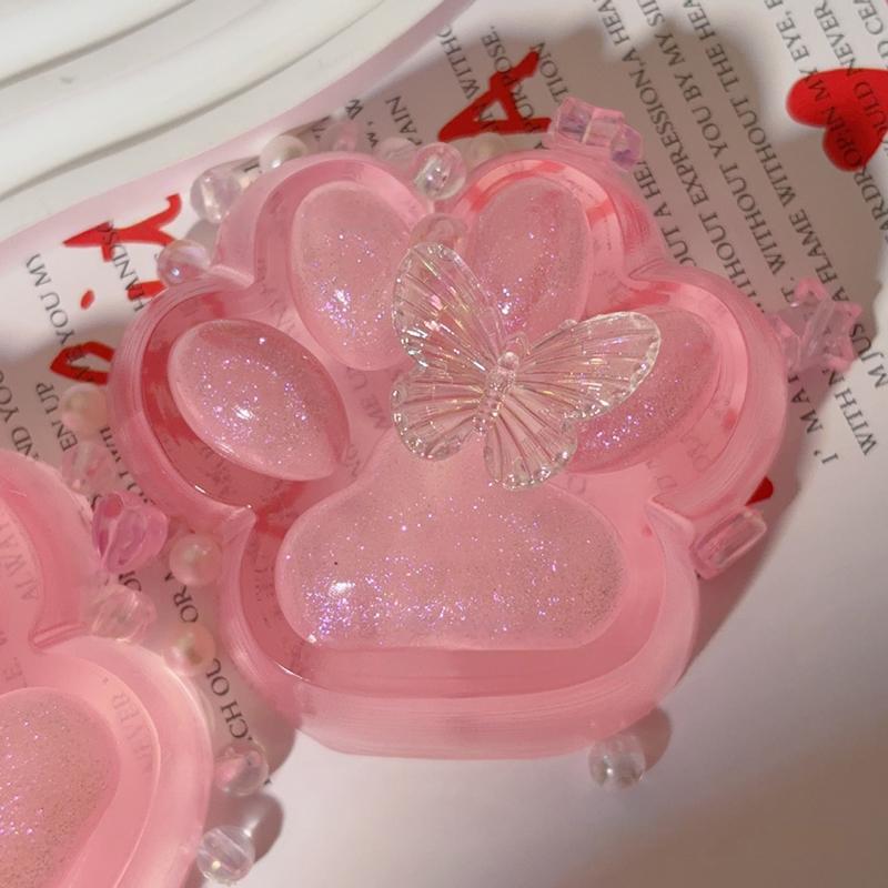 Cat Paw Shaped Squishy Squeeze Toy, Stress Relief Mochi Fidget, Silicone Slow Rebound Decompression Gift.