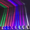 12W Outdoor RGB Remote Control LED Window Sill Light Waterproof Wall Washer Wall Light 360 Degree Ray Line Wall Spotlight