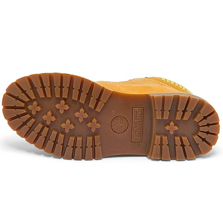 (WMNS) Timberland 6 Inch Premium Waterproof Boots 'Wheat Nubuck with Gold Logo' Women's A5TY7231